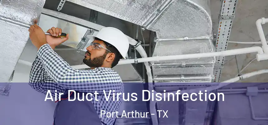 Air Duct Virus Disinfection Port Arthur - TX