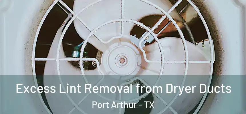 Excess Lint Removal from Dryer Ducts Port Arthur - TX